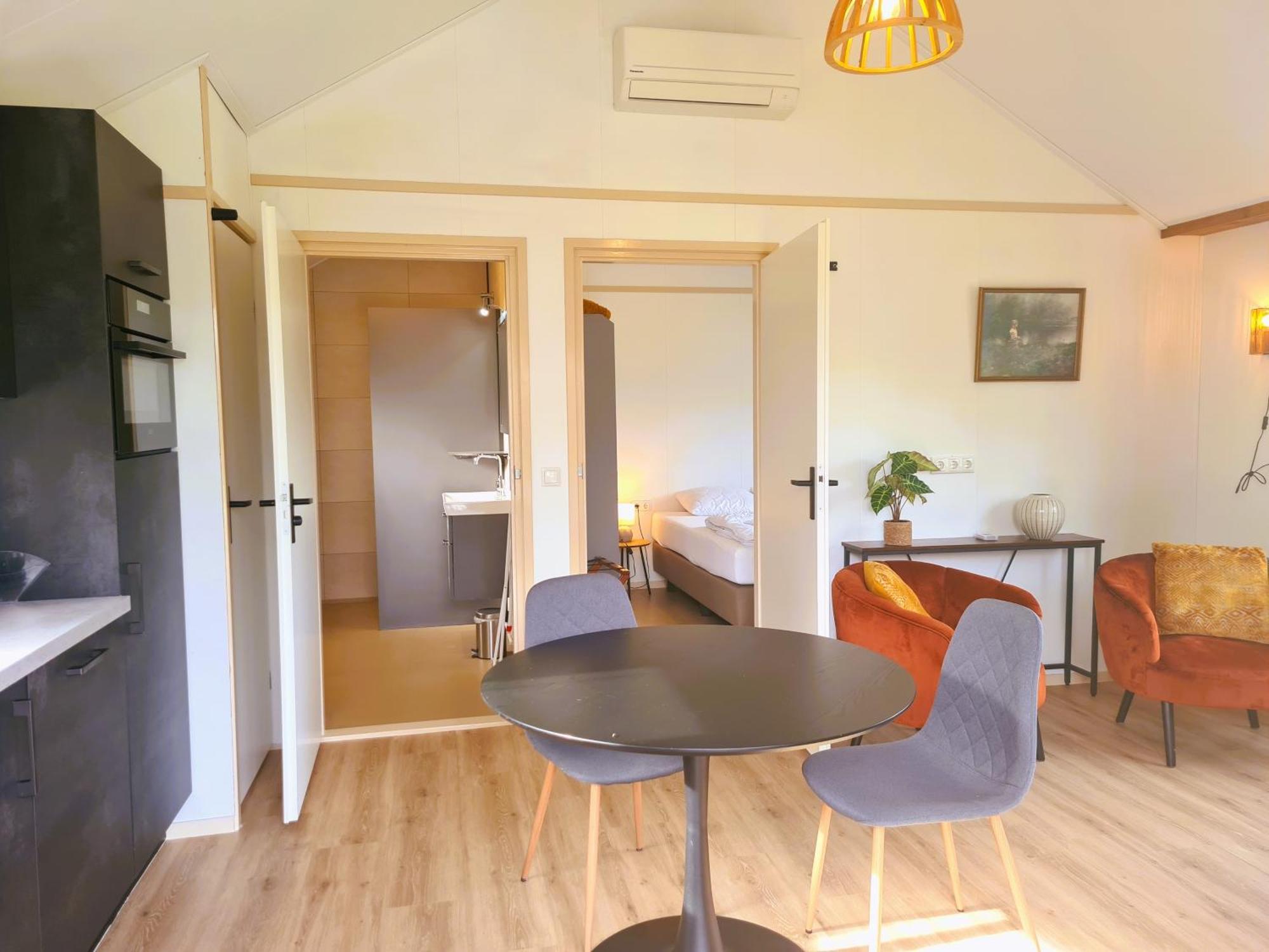 2-Persoons Luxe Vakantiewoning De Veenhoop 外观 照片