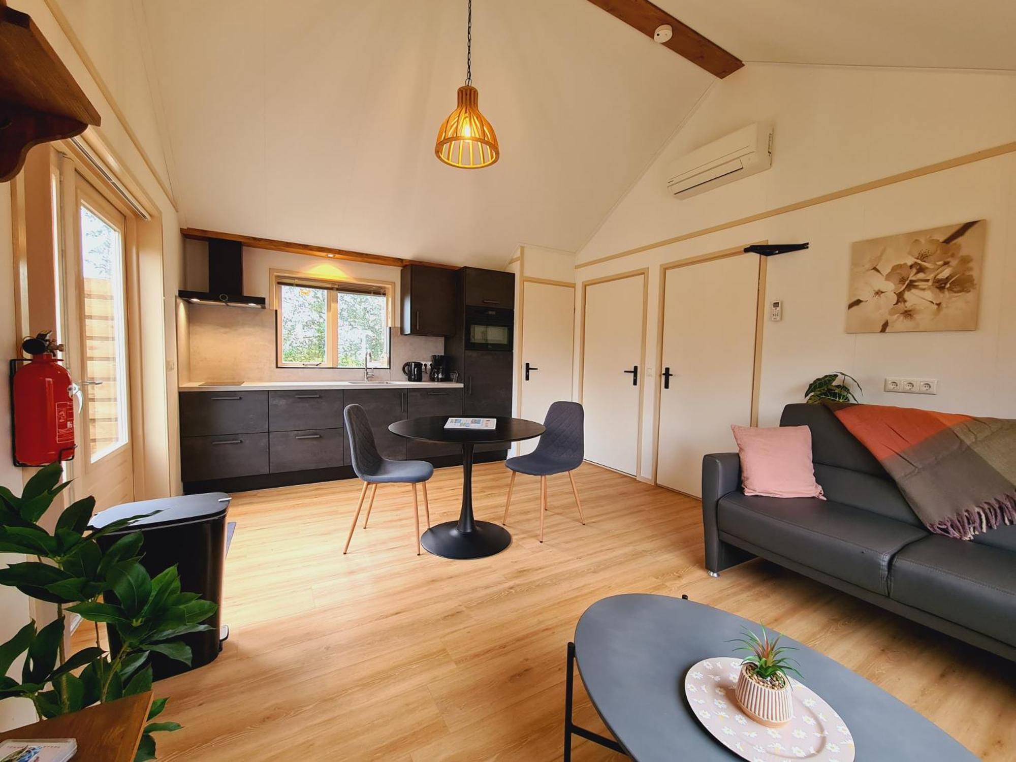 2-Persoons Luxe Vakantiewoning De Veenhoop 外观 照片