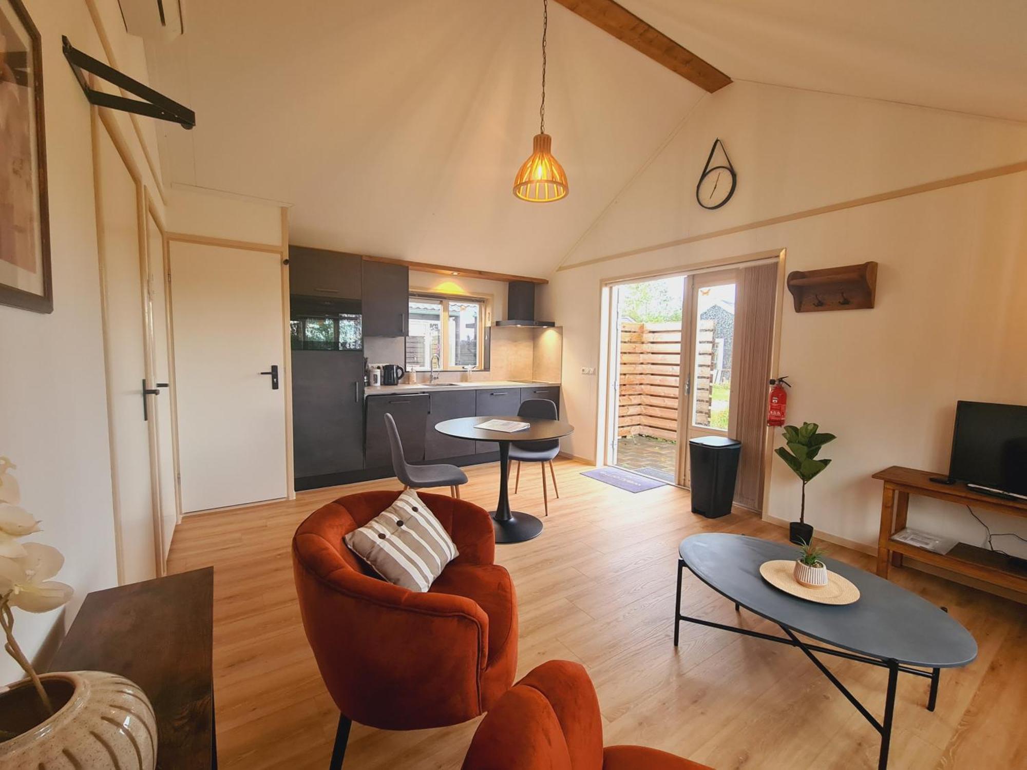 2-Persoons Luxe Vakantiewoning De Veenhoop 外观 照片