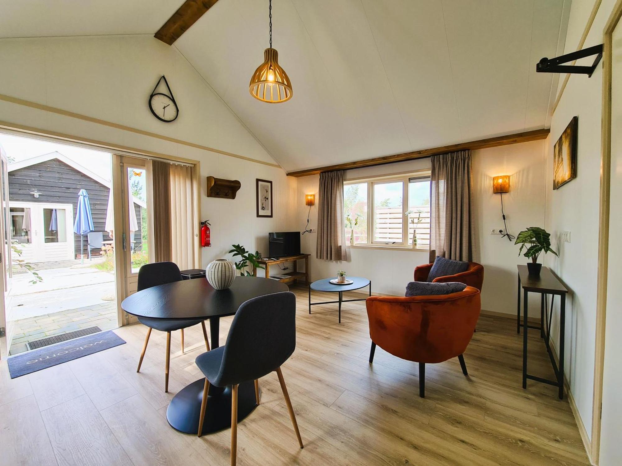 2-Persoons Luxe Vakantiewoning De Veenhoop 外观 照片