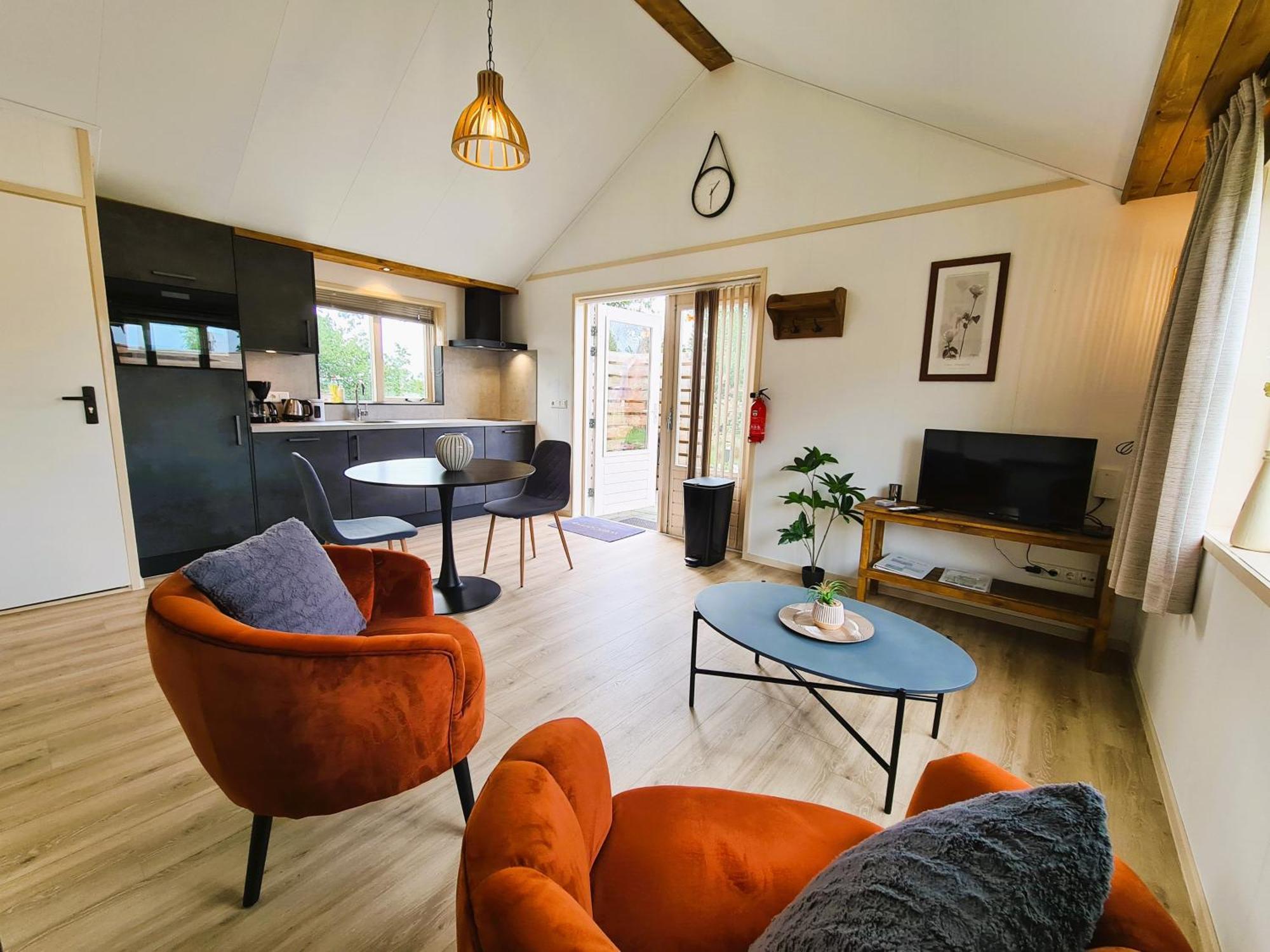 2-Persoons Luxe Vakantiewoning De Veenhoop 外观 照片